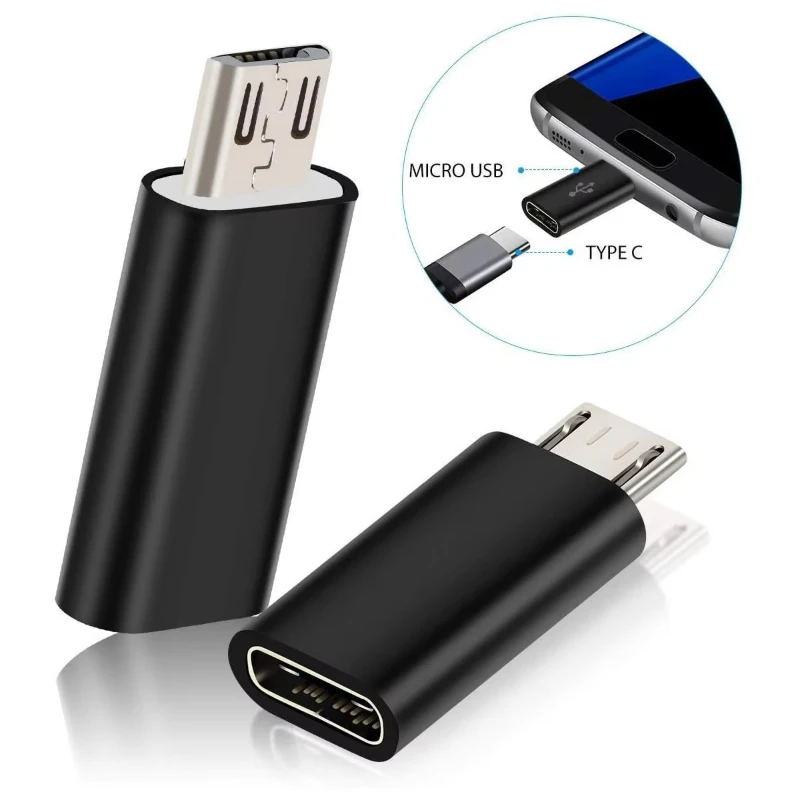1-9pcs USB Type-C Female To Micro USB Male Converter Type-C Micro USB Adapter Connector, Mobile Data Sync Converter
1-9pcs USB Type-C Female To Micro USB Male Converter Type-C Micro USB Adapter Connector, Mobile Data Sync Converter