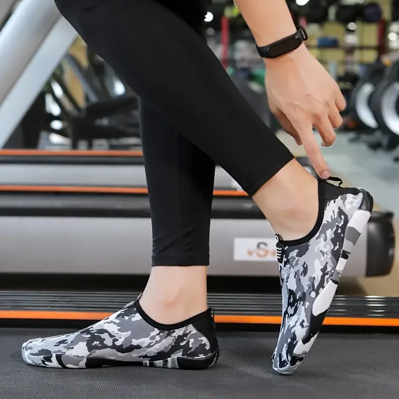 Camo Print Flat Water Shoes, Lightweight Non-slip Indoor Sneakers For Yoga Fitness Swimming Wading, Women's Footwear
Camo Print Flat Water Shoes, Lightweight Non-slip Indoor Sneakers For Yoga Fitness Swimming Wading, Women's Footwear