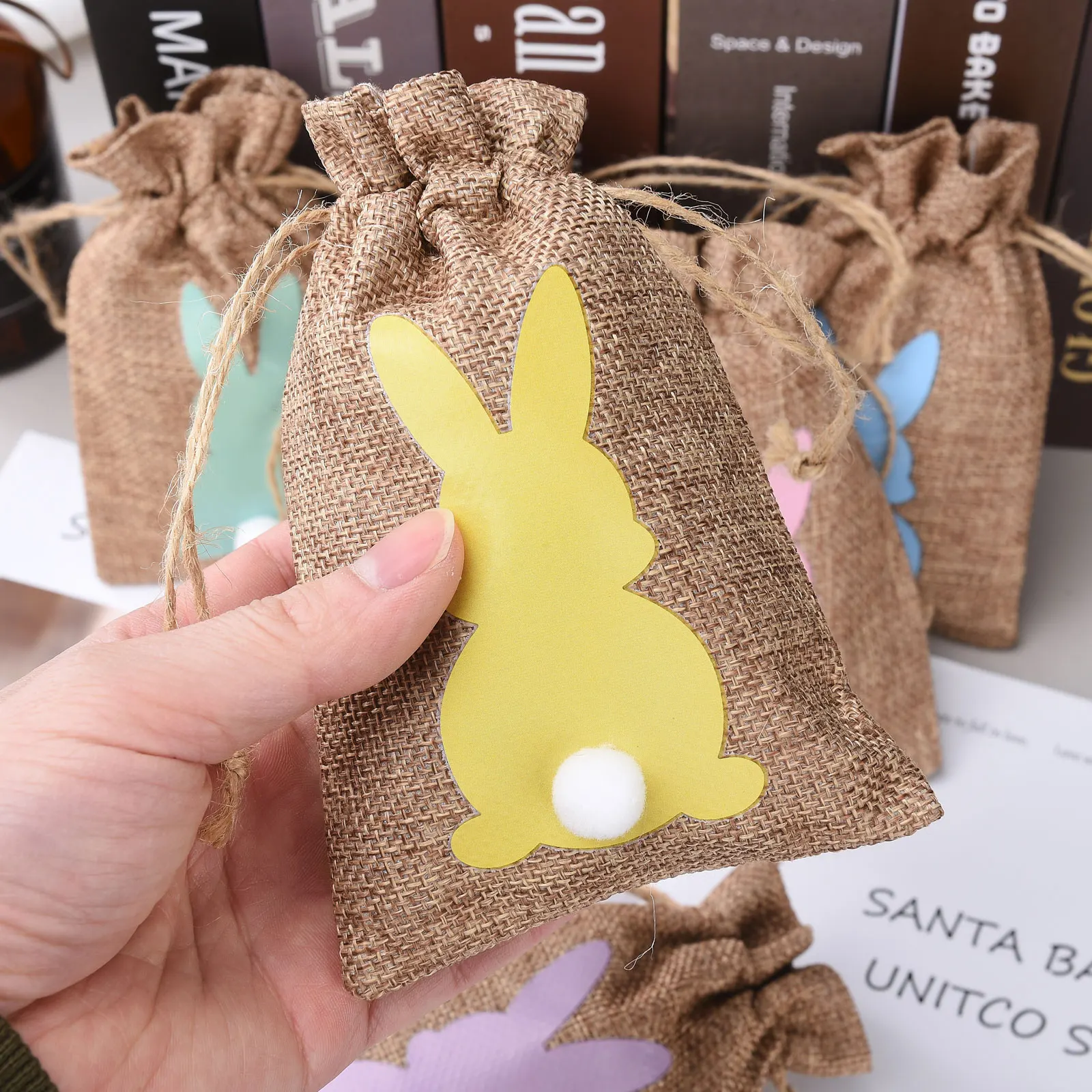 24 Pack Bunny Linen Storage Bags Easter Bunny Burlap Goodie Bags With Drawstring Easter Party Favor Decoration Bags
24 Pack Bunny Linen Storage Bags Easter Bunny Burlap Goodie Bags With Drawstring Easter Party Favor Decoration Bags