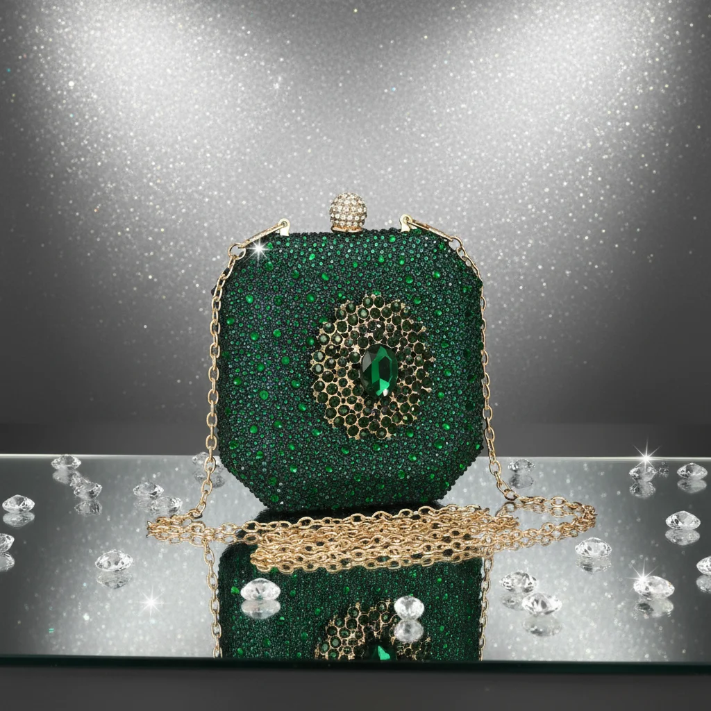 Cross-border New Arrival High-end Mini Crossbody Clutch Evening Party Fashion Women's Bag Shiny Rhinestone Chain Strap Bags
Cross-border New Arrival High-end Mini Crossbody Clutch Evening Party Fashion Women's Bag Shiny Rhinestone Chain Strap Bags