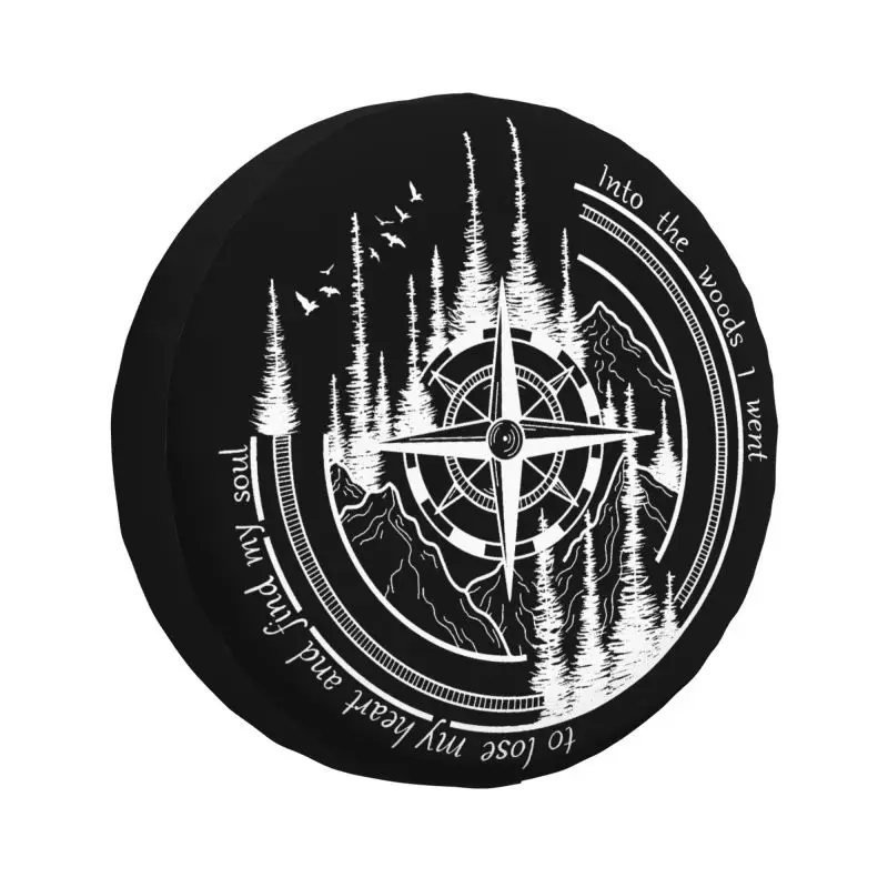 Custom Compass Mountains Camping Adventure Spare Wheel Cover for Jeep Hummer 4x4 SUV Custom Tire Protector 14" 15" 16" 17" Inch
Custom Compass Mountains Camping Adventure Spare Wheel Cover for Jeep Hummer 4x4 SUV Custom Tire Protector 14" 15" 16" 17" Inch