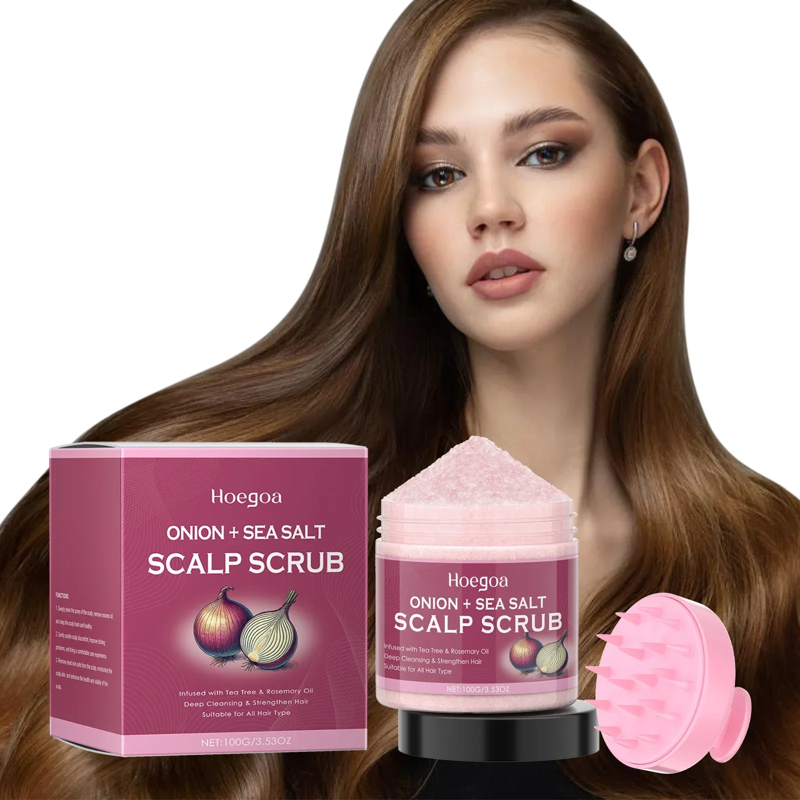 Scalp nourishing scrub deep cleaning and oil control soothes scalp discomfort nourishes softens scalp
Scalp nourishing scrub deep cleaning and oil control soothes scalp discomfort nourishes softens scalp