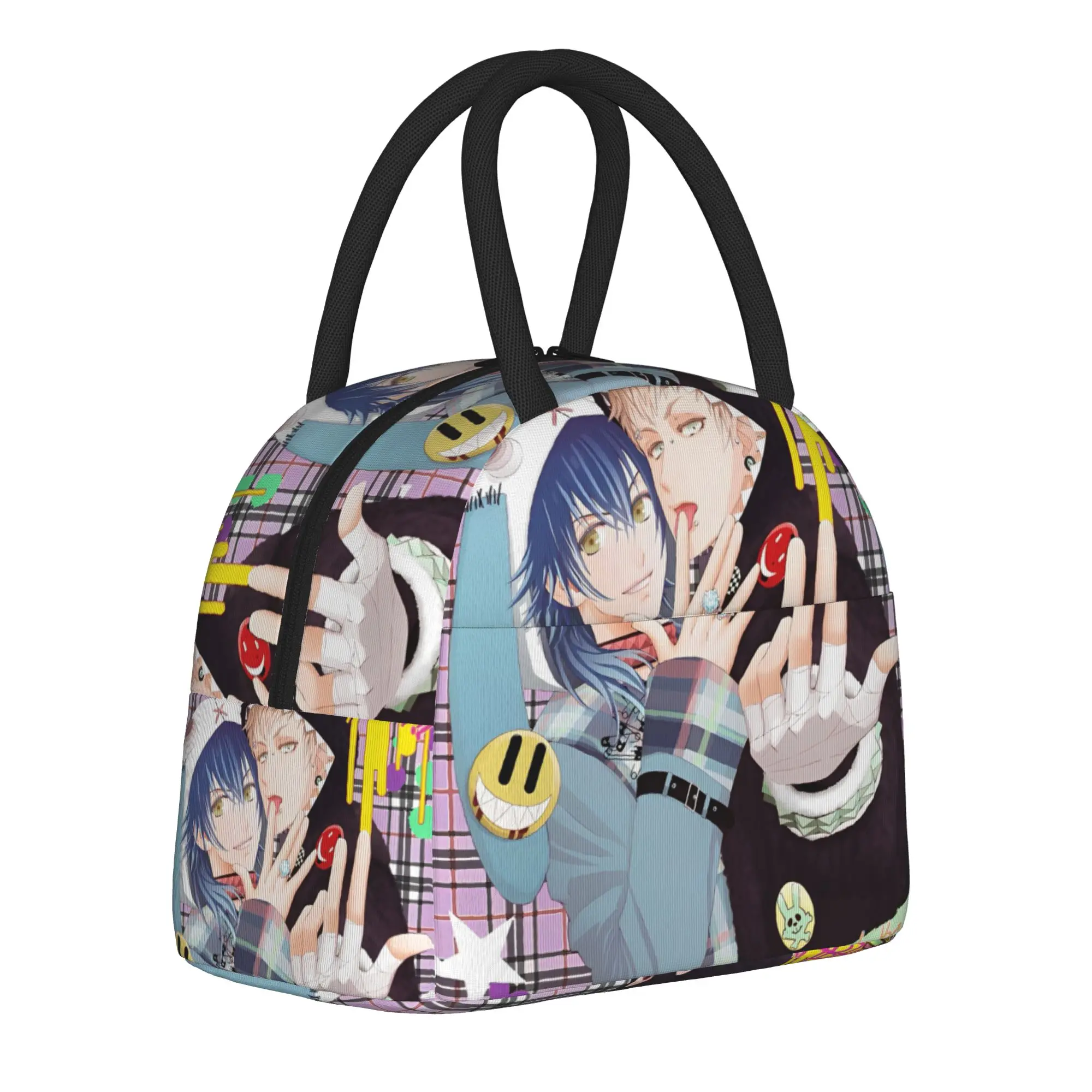 dramatical murder anime Insulated Lunch Bag for Men Women Food Bag Reusable Cooler Thermal Lunch Boxes For Picnic
dramatical murder anime Insulated Lunch Bag for Men Women Food Bag Reusable Cooler Thermal Lunch Boxes For Picnic