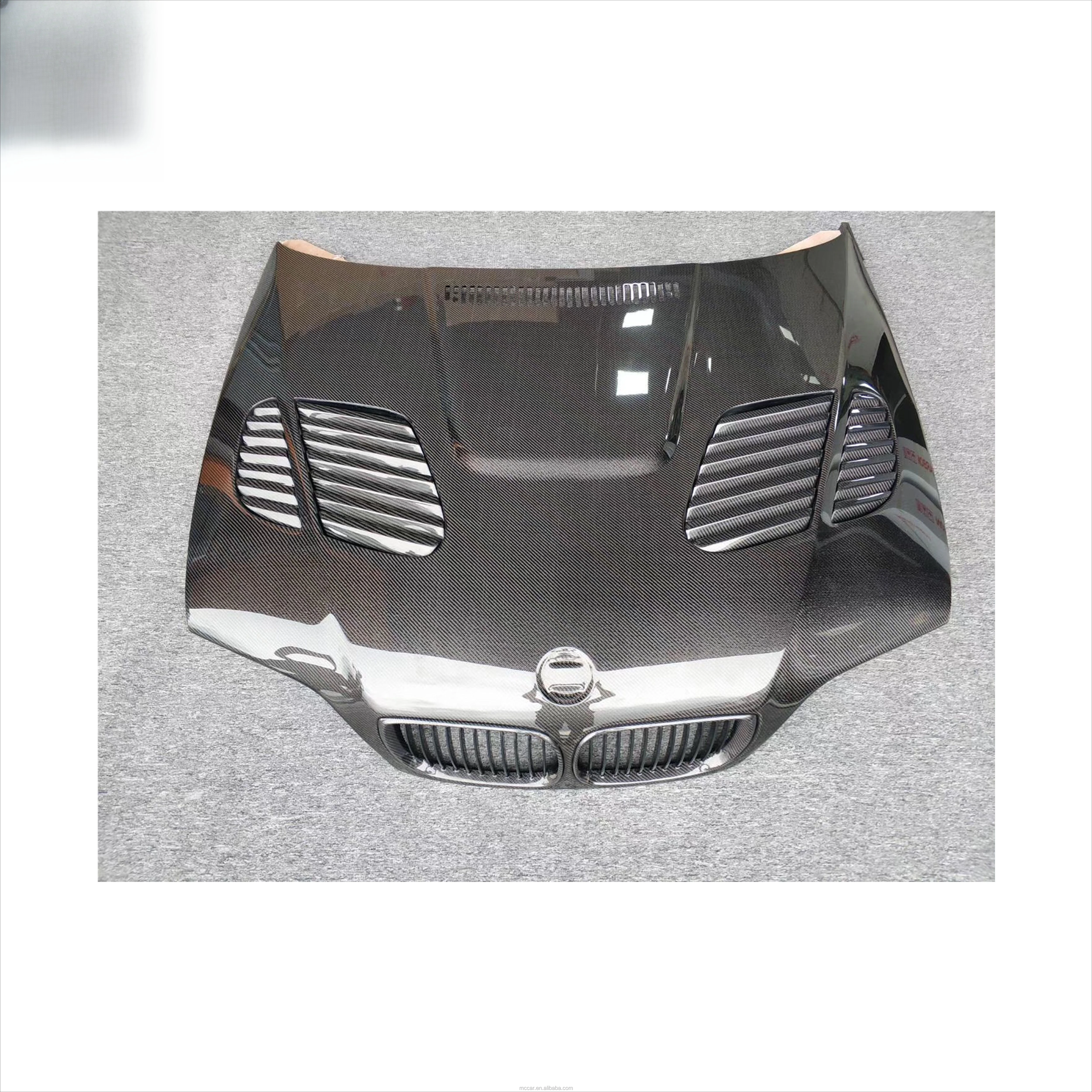 E46 Coupe 3 Series CSL-Style Carbon Fiber Front Bonnet Vent Decoration
E46 Coupe 3 Series CSL-Style Carbon Fiber Front Bonnet Vent Decoration