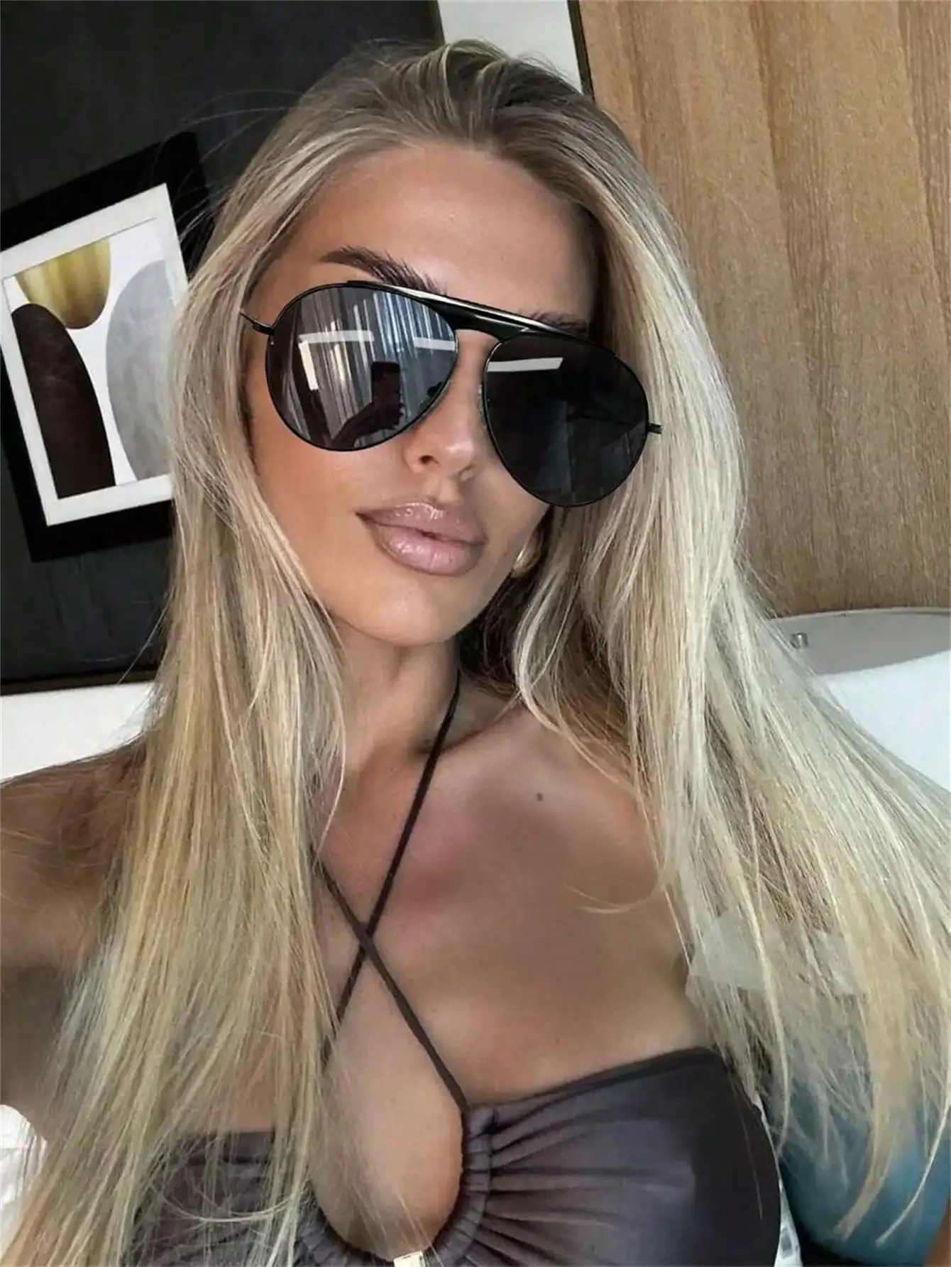 1pc Metal Fashion Glasses Large Frame Punk Personalized Versatile Men's And Women's Glasses Toad Glasses Suitable For Daily Wear
1pc Metal Fashion Glasses Large Frame Punk Personalized Versatile Men's And Women's Glasses Toad Glasses Suitable For Daily Wear
