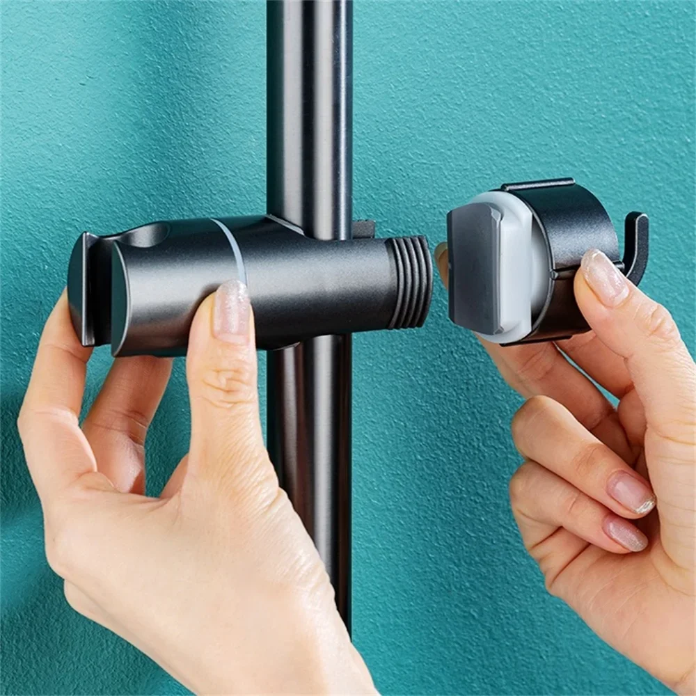 ABS Adjustable Shower Head Holder Shower Holder Clamp Showerhead Rail Slide Bracket Bathroom Accessories Rotation Hook Design
ABS Adjustable Shower Head Holder Shower Holder Clamp Showerhead Rail Slide Bracket Bathroom Accessories Rotation Hook Design