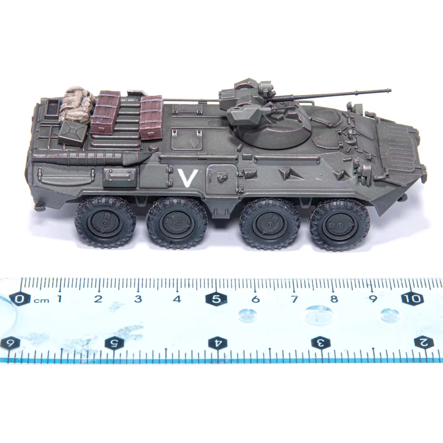 1: 72 AS Russian BTR80 BTR-80A Armored Vehicle V Static Finished Model
1: 72 AS Russian BTR80 BTR-80A Armored Vehicle V Static Finished Model