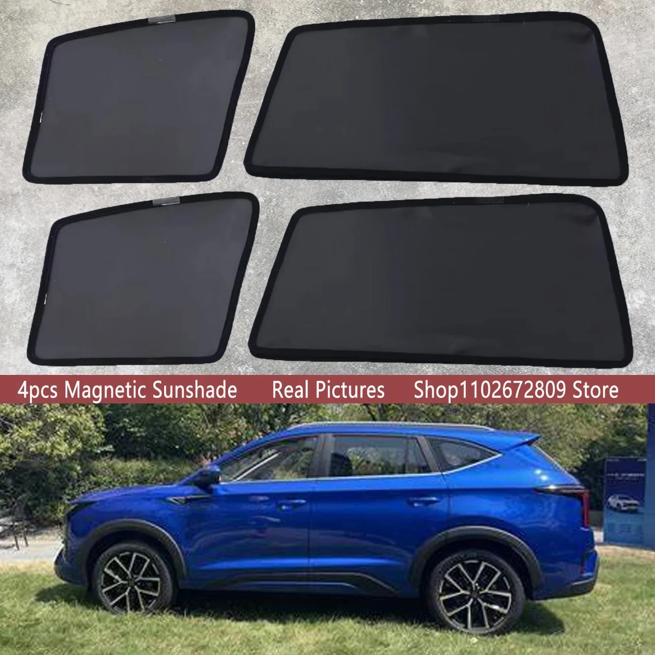 Magnetic Car Sunshade Shield Windshield Frame Curtain Sun Shades For JAC JS8 Pro JIAYUE Sehol X8 2021-2026 2023 2024 Accessories
Magnetic Car Sunshade Shield Windshield Frame Curtain Sun Shades For JAC JS8 Pro JIAYUE Sehol X8 2021-2026 2023 2024 Accessories