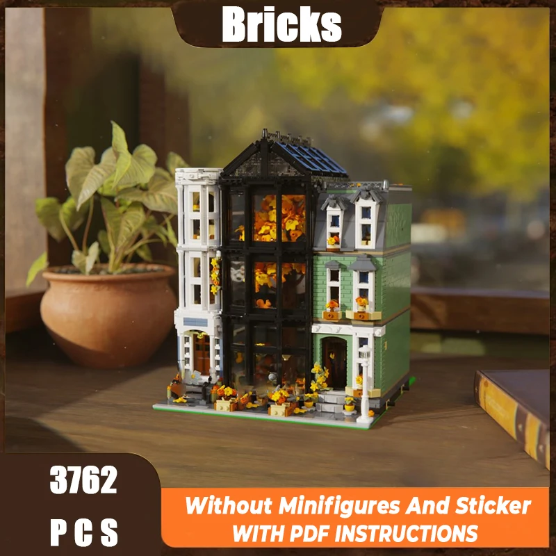 Изысканный новый продукт, модель строительного блока MOC, осенняя ботаническая садовая технология, модульная детская игрушка, подарок, набор для сборки «сделай сам» 
Изысканный новый продукт, модель строительного блока MOC, осенняя ботаническая садовая технология, модульная детская игрушка, подарок, набор для сборки «сделай сам»