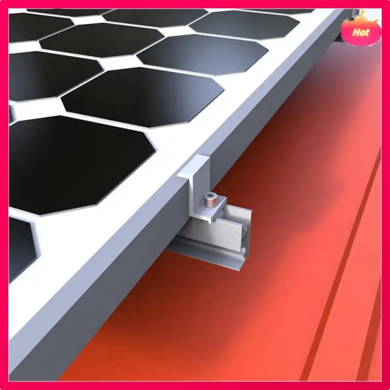 New 8 Pieces Solar Panel Bracket Are Adjustable, Solar Mounting, Trapezoidal Sheet For Roof, RV, Bed, Camping
New 8 Pieces Solar Panel Bracket Are Adjustable, Solar Mounting, Trapezoidal Sheet For Roof, RV, Bed, Camping