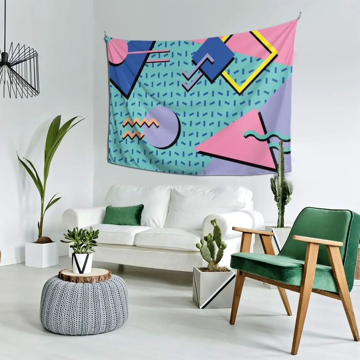 Memphis Pattern 14 - Retro 90s / 80s Tapestry Wall Hangings Decoration Anime Decor Tapestry
Memphis Pattern 14 - Retro 90s / 80s Tapestry Wall Hangings Decoration Anime Decor Tapestry