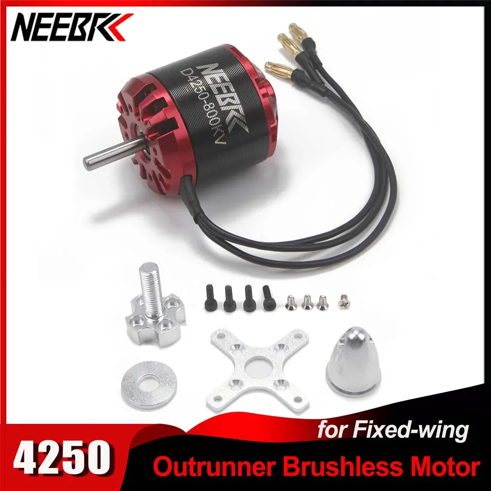 4250 800KV 600KV Outrunner Brushless Motor for RC FPV Drone Racing Fixed Wing Multicopter Quadcopter Aircraft Liftoff 3-7S
4250 800KV 600KV Outrunner Brushless Motor for RC FPV Drone Racing Fixed Wing Multicopter Quadcopter Aircraft Liftoff 3-7S