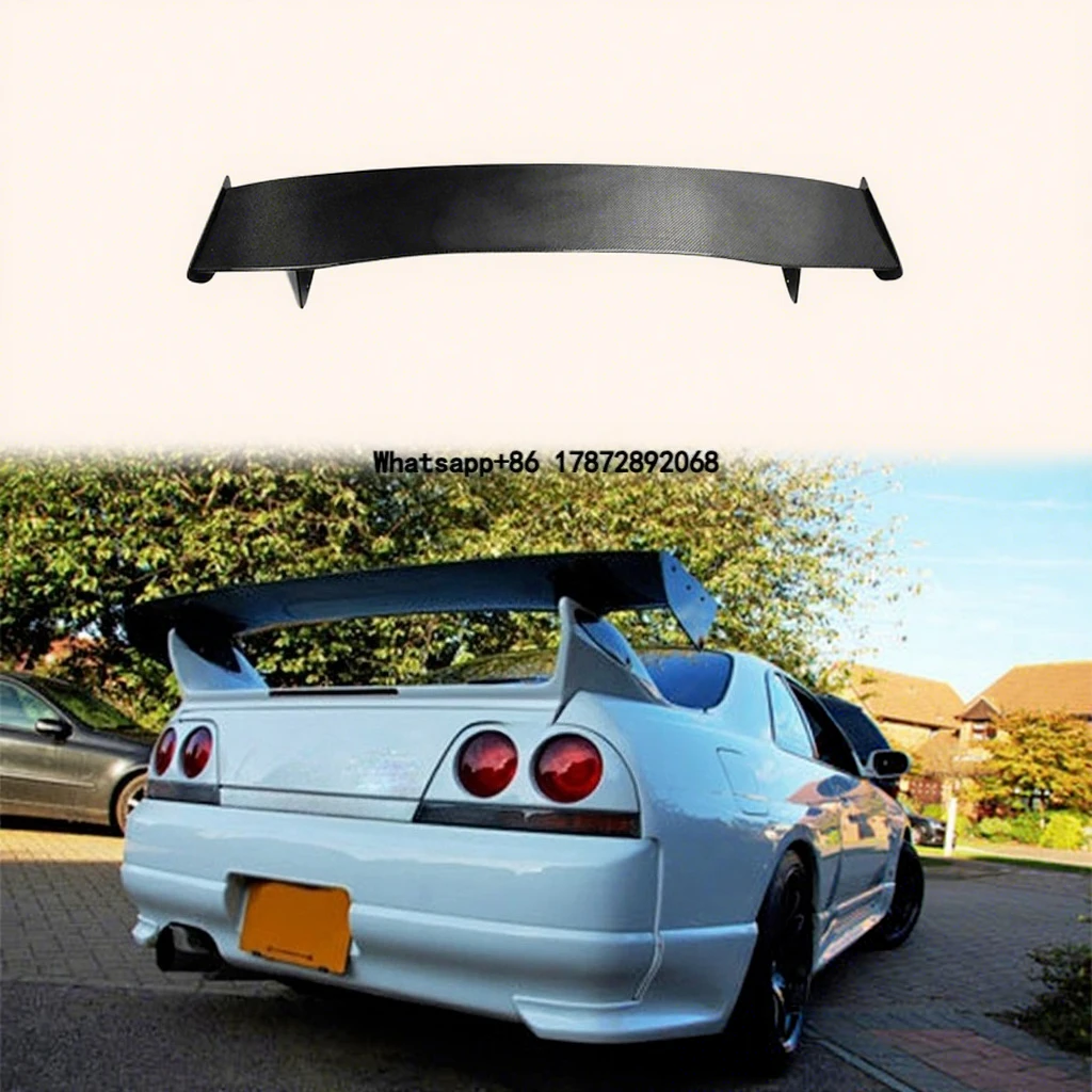 Skyline R33 GTR Bee-R GT Spoiler Body Part Carbon Fiber 5pcs Set (Only Fits GTR Rear Spoiler Base)
Skyline R33 GTR Bee-R GT Spoiler Body Part Carbon Fiber 5pcs Set (Only Fits GTR Rear Spoiler Base)