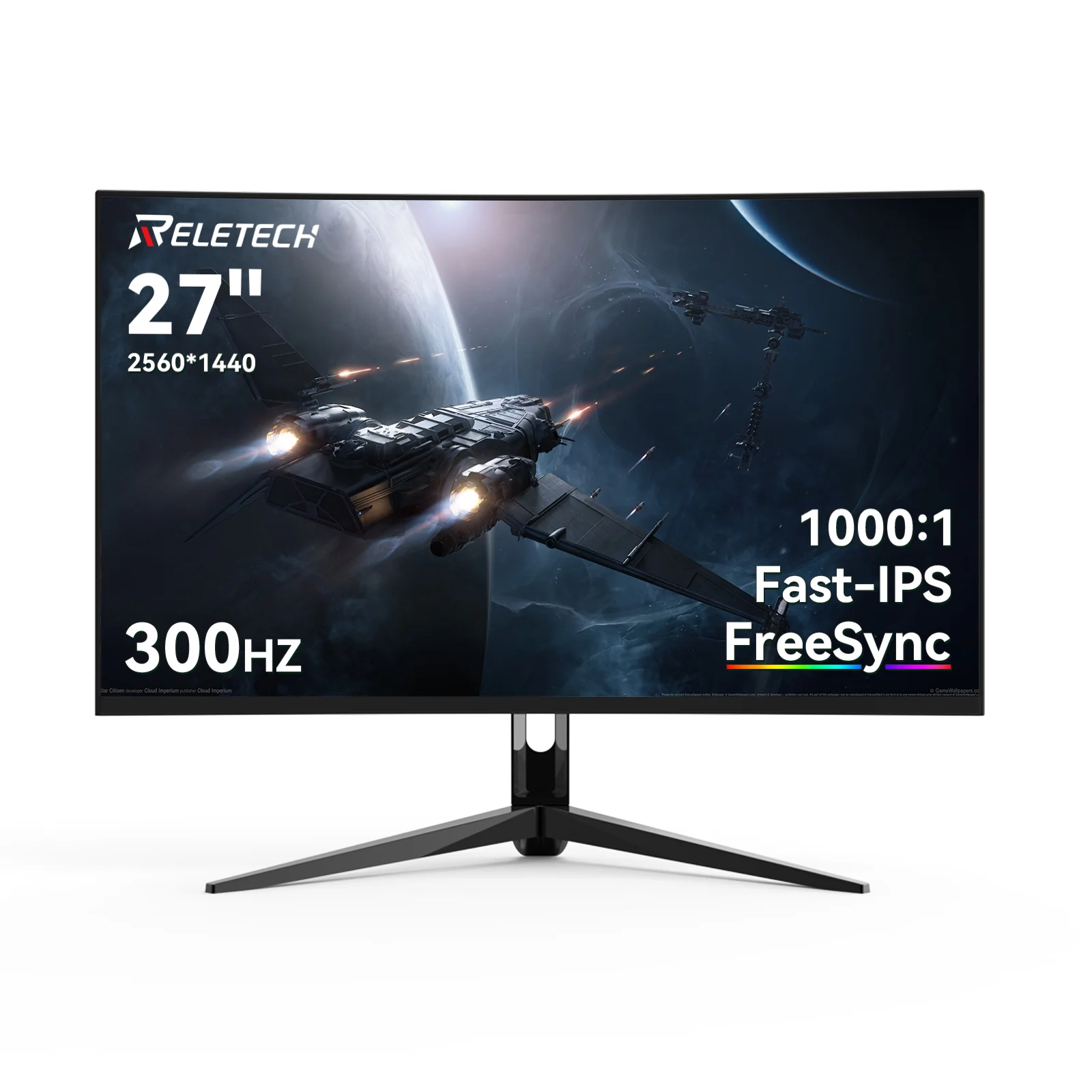 Монитор Reletech 27 дюймов, 2K, 300 Гц, Fast IPS, 1 мс, 100% sRGB, HDMI/DP, FreeSync/G-Sync, для игр, с низким уровнем синего света, поддержка VESA, крепление на стену
Монитор Reletech 27 дюймов, 2K, 300 Гц, Fast IPS, 1 мс, 100% sRGB, HDMI/DP, FreeSync/G-Sync, для игр, с низким уровнем синего света, поддержка VESA, крепление на стену