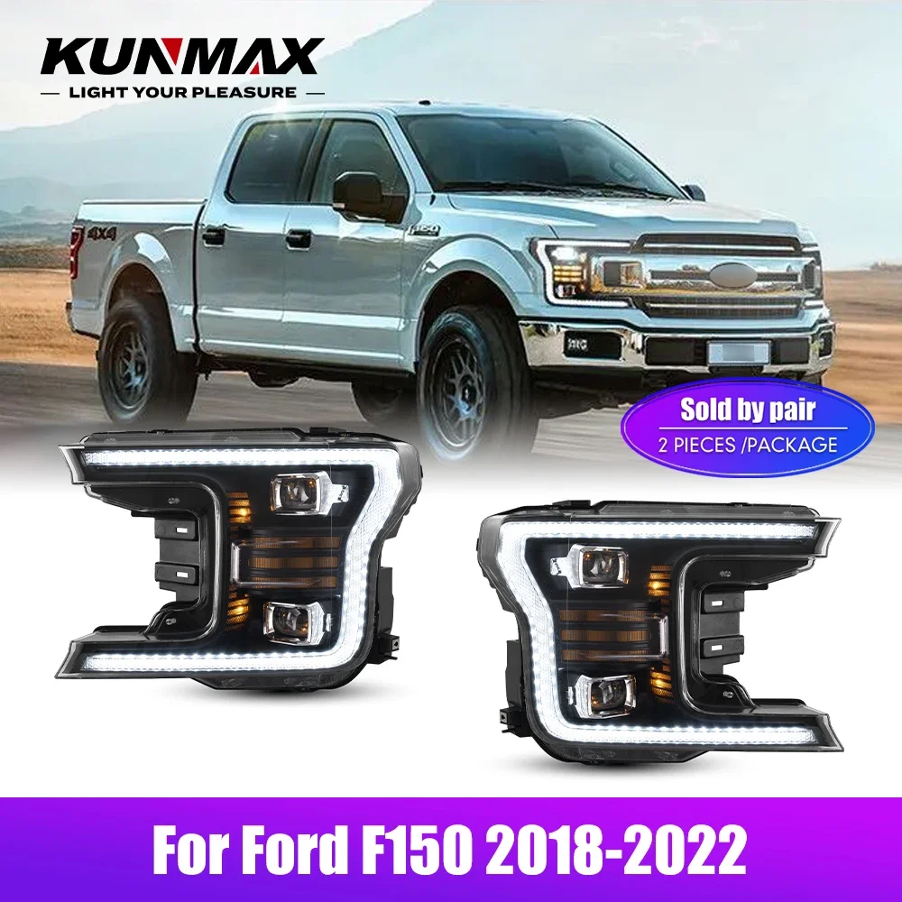 2PCs LED Car Headlight Assembly For Ford F150 2018-2022 Car Styling Head Lamp DRL Dynamic Tuning Light Plug And Play Headlights
2PCs LED Car Headlight Assembly For Ford F150 2018-2022 Car Styling Head Lamp DRL Dynamic Tuning Light Plug And Play Headlights