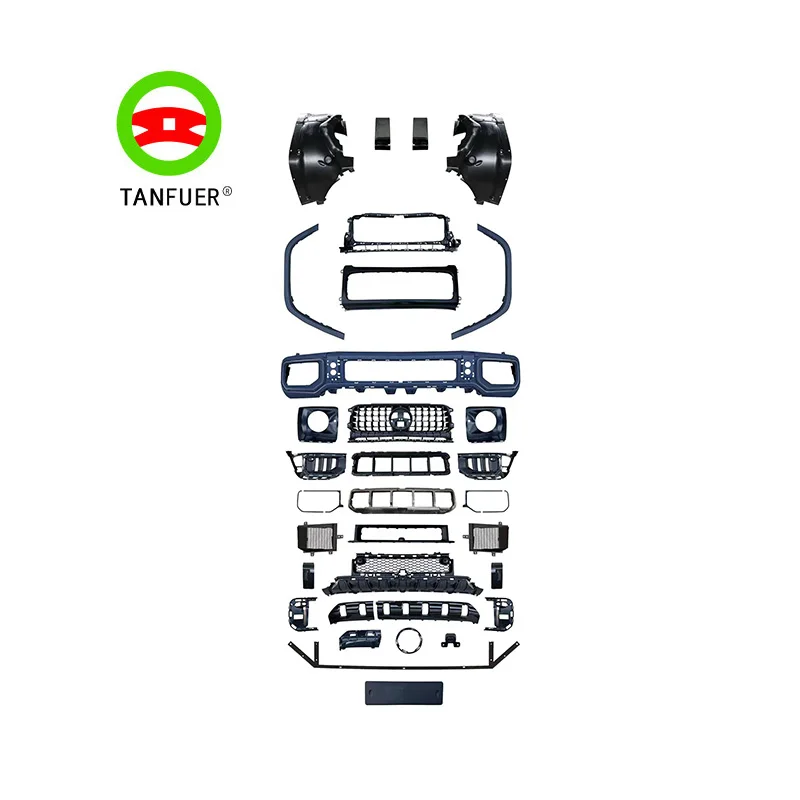 Black Color Auto Parts Car Body Kits for G500-2025 Style Conversion Kit to Facelift G63-2025 Style
Black Color Auto Parts Car Body Kits for G500-2025 Style Conversion Kit to Facelift G63-2025 Style