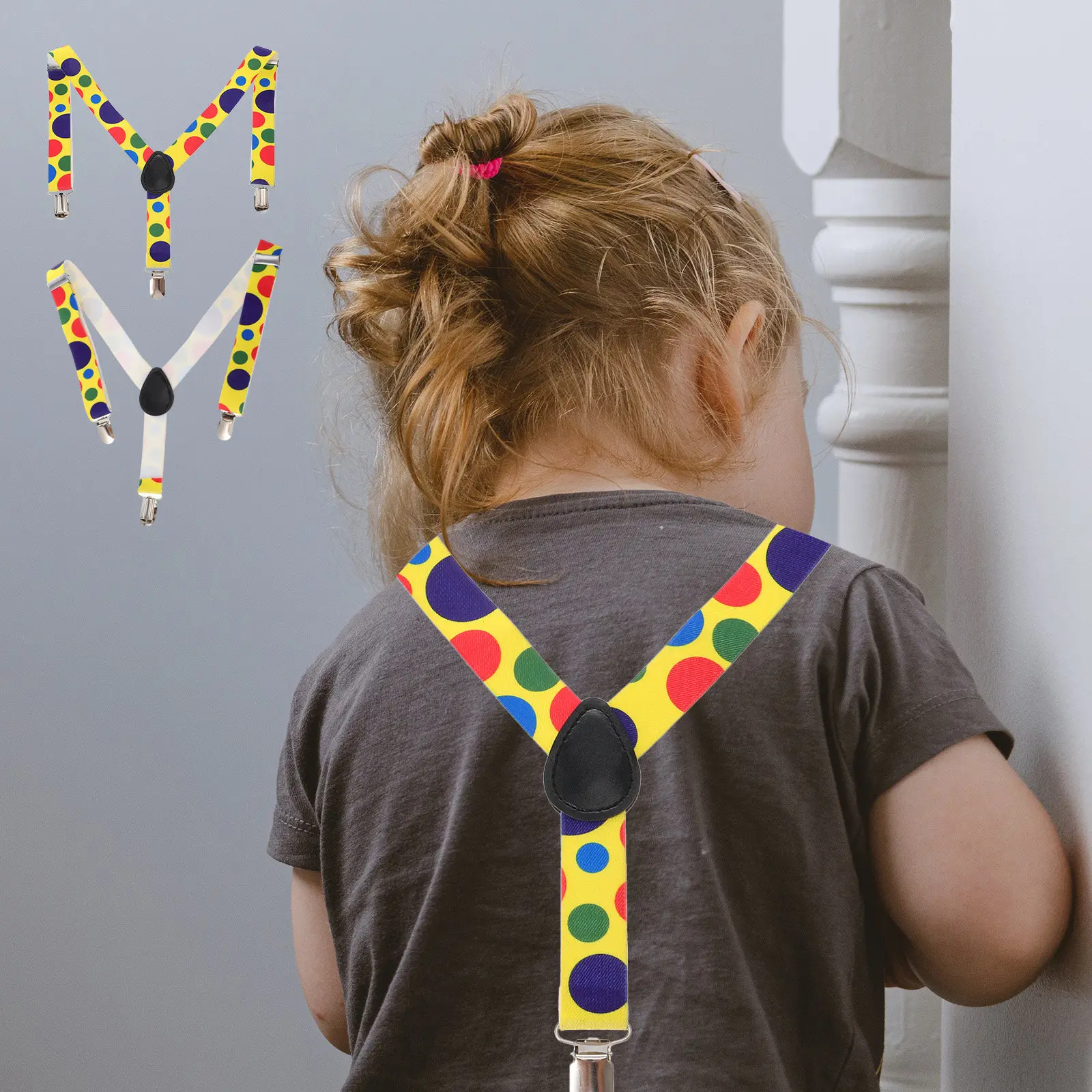 1Set Child Suspender Bow Tie Kit Elastic Suspender with Bow Tie Set for Kids Cosplay Theme Party Photo Prop Comfortable Wear
1Set Child Suspender Bow Tie Kit Elastic Suspender with Bow Tie Set for Kids Cosplay Theme Party Photo Prop Comfortable Wear