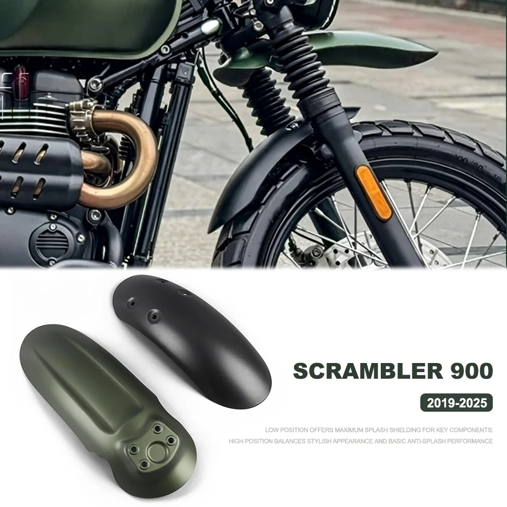 High Low Mount Front Fender Mudguard For Scrambler 900 2019-2025 SCRAMBLER900 Mud Splash Guard Motorcycle Accessories
High Low Mount Front Fender Mudguard For Scrambler 900 2019-2025 SCRAMBLER900 Mud Splash Guard Motorcycle Accessories