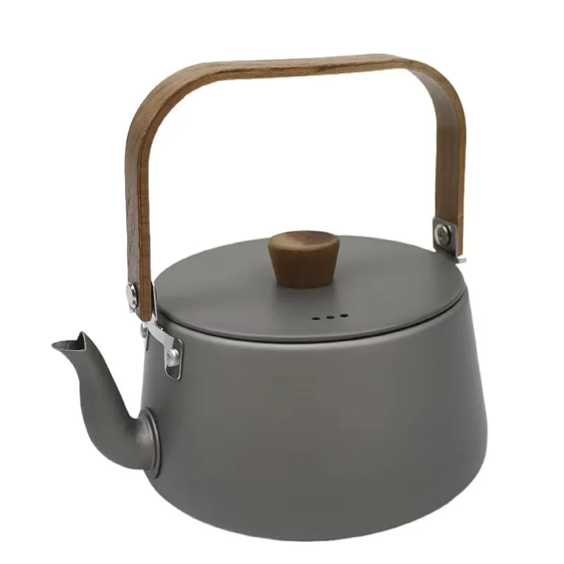 YTYIN Metal Outdoor Camping Kettle With Wooden Handle-Portable Picnic Tea & Coffee Pot
YTYIN Metal Outdoor Camping Kettle With Wooden Handle-Portable Picnic Tea & Coffee Pot