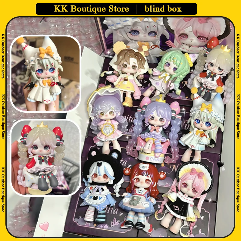 Ninita Magic Mirror Paradise Series слепая коробка милая аниме фигурка модные игрушки кукла периферийные настольные украшения модель подарки
Ninita Magic Mirror Paradise Series слепая коробка милая аниме фигурка модные игрушки кукла периферийные настольные украшения модель подарки