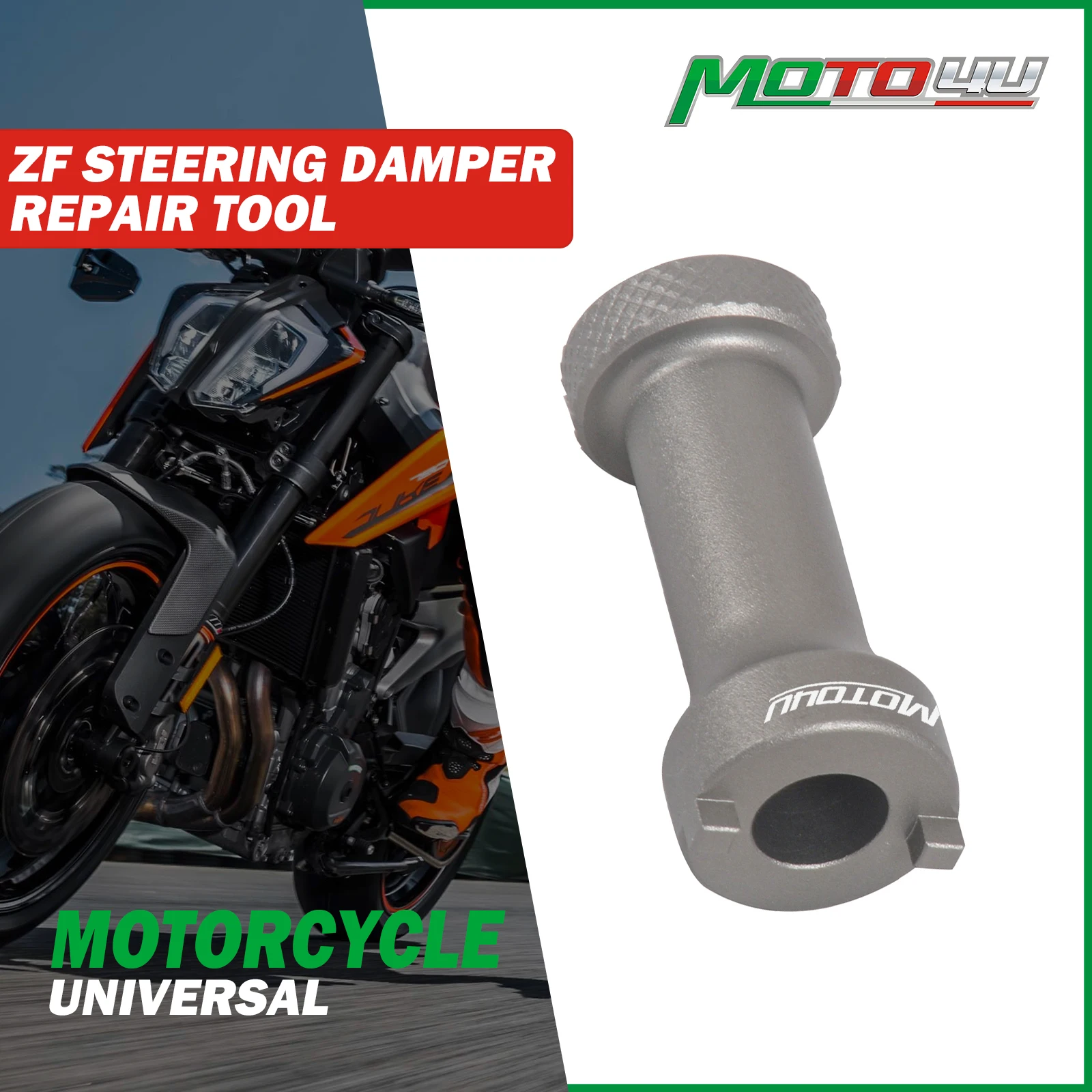 For ZF Steering Damper Repair Tool Motorcycle Modification Tool CNC Aluminum For Ducati Streetfighter
For ZF Steering Damper Repair Tool Motorcycle Modification Tool CNC Aluminum For Ducati Streetfighter