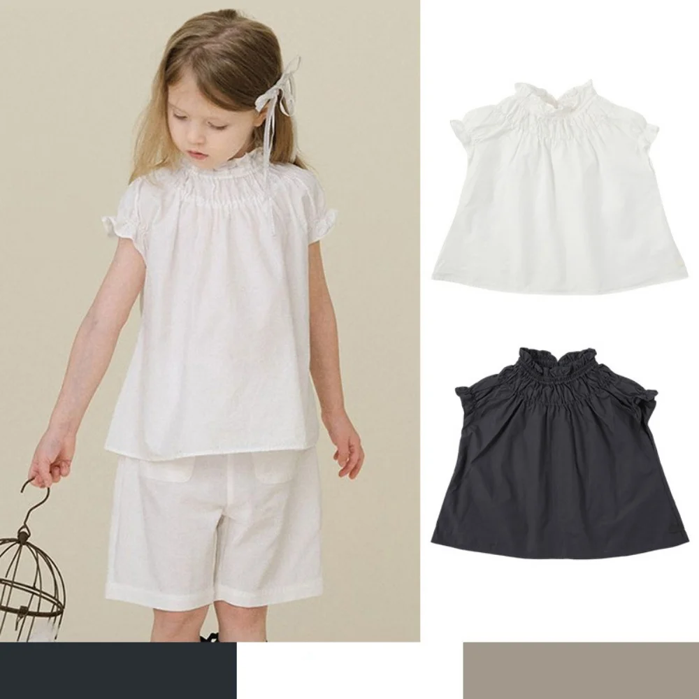 Pure Cotton Spring Summer Stock 2026 Women's Fresh Style Little Girl's Versatile Lure Shirt Casual Breathable Fashion Blouses
Pure Cotton Spring Summer Stock 2026 Women's Fresh Style Little Girl's Versatile Lure Shirt Casual Breathable Fashion Blouses