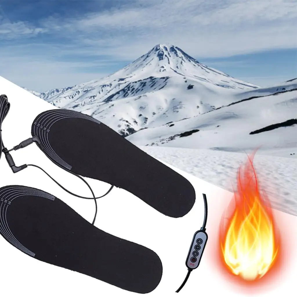 Foot Warmer Heater Insole Soft EVA Carbon Fiber Heating Thermal Shoe Insert for Cold Weather Activities
Foot Warmer Heater Insole Soft EVA Carbon Fiber Heating Thermal Shoe Insert for Cold Weather Activities