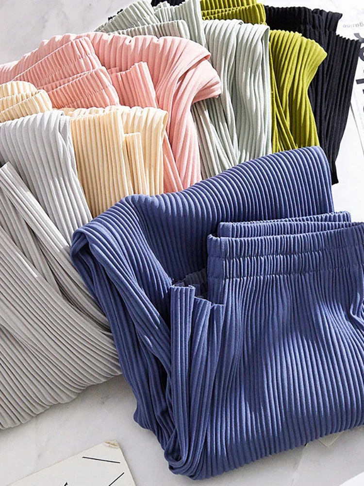 Women's Soft Comfort Knitted Pants Autumn Basic Baggy Long Wide Trousers for Women High Waist Sweatpants Women's Straight Pant
Women's Soft Comfort Knitted Pants Autumn Basic Baggy Long Wide Trousers for Women High Waist Sweatpants Women's Straight Pant