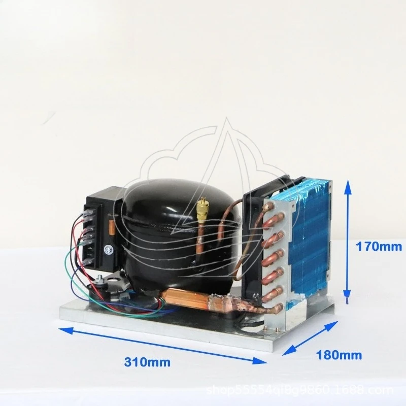 BD25HC DC compressor condensing unit Micro refrigeration unit air-cooled refrigerator unit R134a12V24V
BD25HC DC compressor condensing unit Micro refrigeration unit air-cooled refrigerator unit R134a12V24V