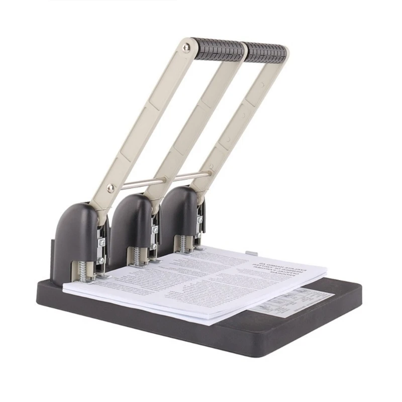 H37F Heavy Duty 3 Hole Puncher 150 Sheets Capacity Ergonomic Grip Paper Hole Puncher
H37F Heavy Duty 3 Hole Puncher 150 Sheets Capacity Ergonomic Grip Paper Hole Puncher