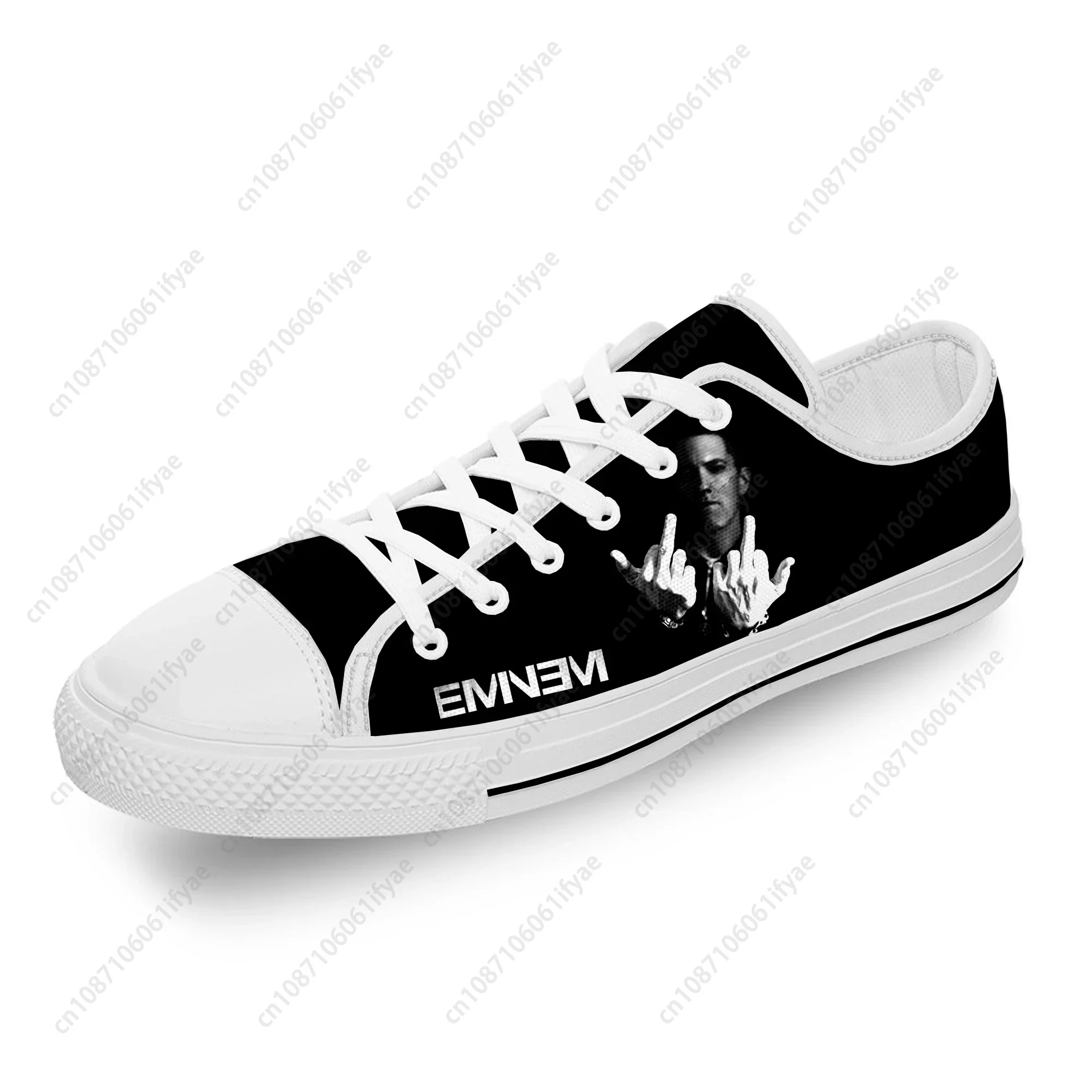 Eminem Hip Hop Rapper Rap Singer White Cloth Fashion 3D Print Low Top Canvas Shoes Men Women Lightweight Breathable Sneakers
Eminem Hip Hop Rapper Rap Singer White Cloth Fashion 3D Print Low Top Canvas Shoes Men Women Lightweight Breathable Sneakers