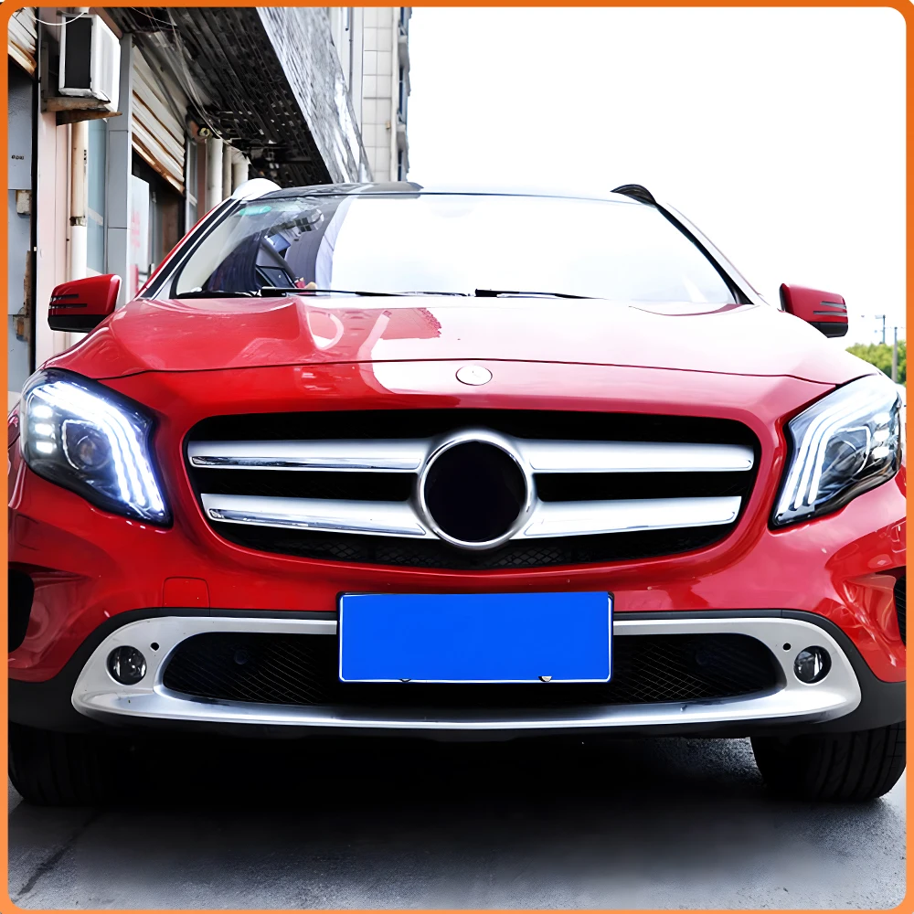 For Mercedes-Benz GLA 200 W156 2015-2019 Car Headlight Assembly Upgrade Maybach Style LED Projector Lens Accessories
For Mercedes-Benz GLA 200 W156 2015-2019 Car Headlight Assembly Upgrade Maybach Style LED Projector Lens Accessories