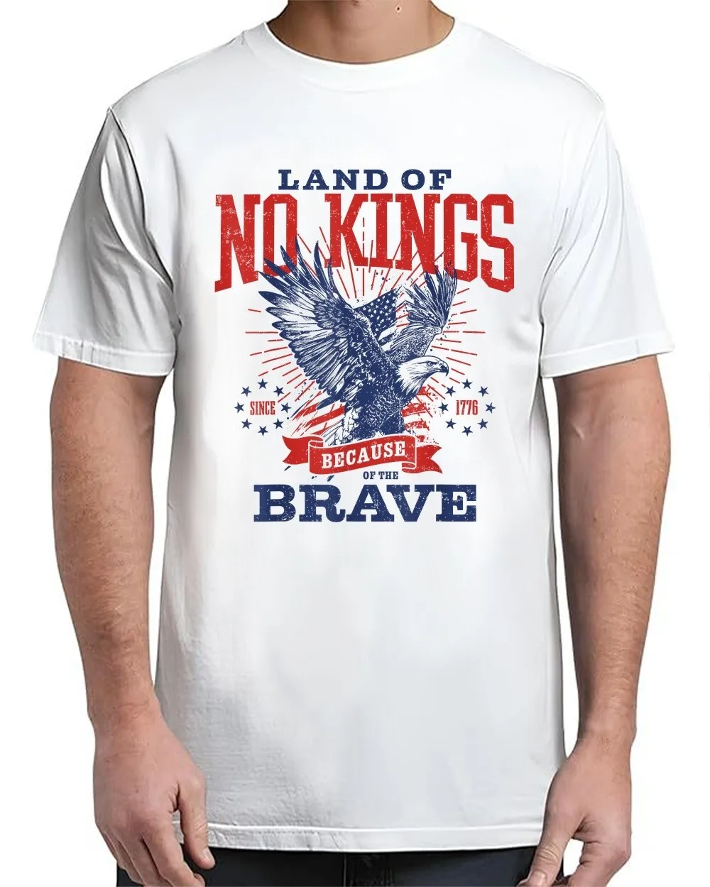 No Kings Protest Eagle Sign T-Shirt awesome adult S-4XL
No Kings Protest Eagle Sign T-Shirt awesome adult S-4XL