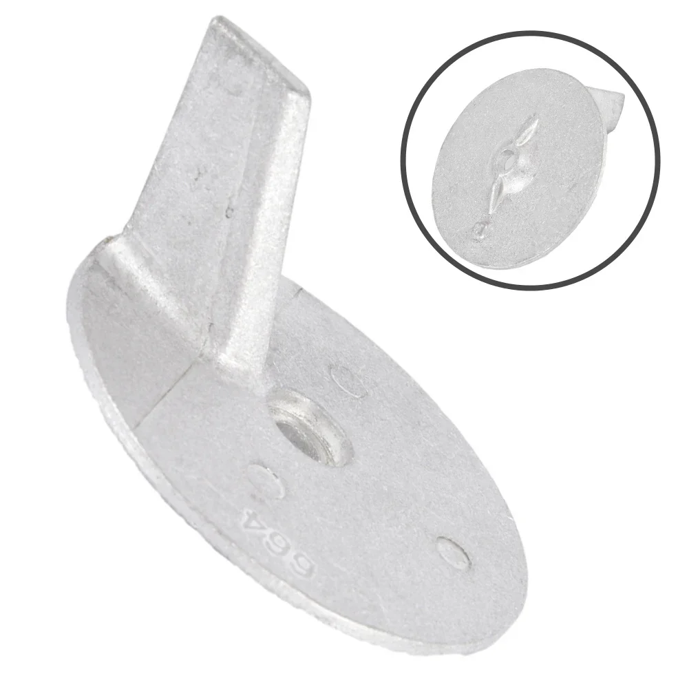 Anodized Aluminum Boat Accessories Height 57mm Aluminum Trim Tab Sleek Silver Finish Anode For Outboard Motors
Anodized Aluminum Boat Accessories Height 57mm Aluminum Trim Tab Sleek Silver Finish Anode For Outboard Motors