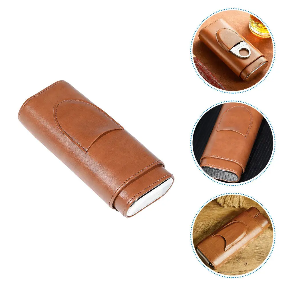 Classy Portable Cases Humidor Cigar for Men Carrying Accessories Travel
Classy Portable Cases Humidor Cigar for Men Carrying Accessories Travel