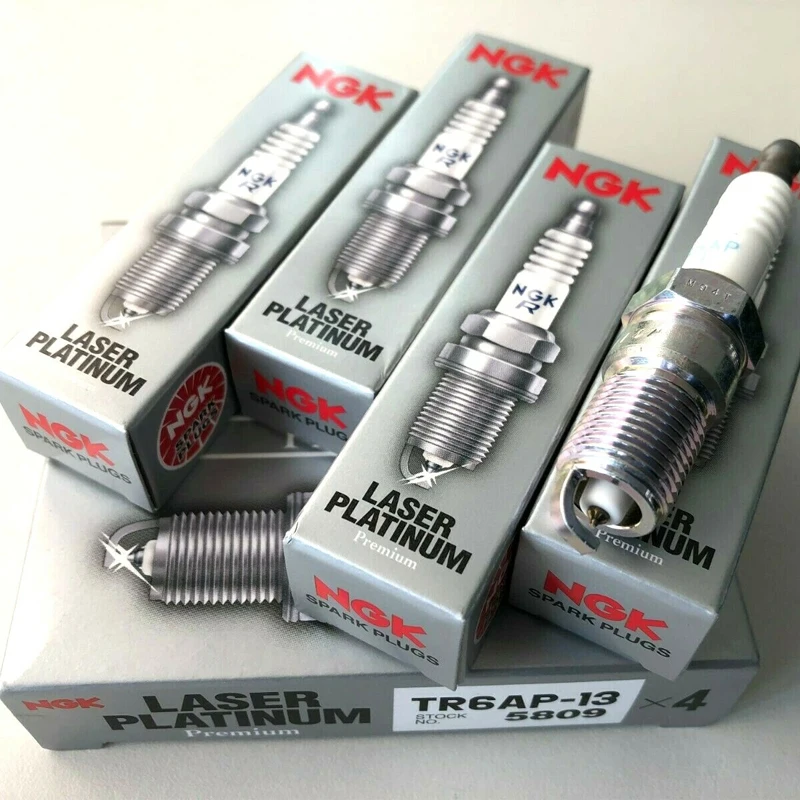Original NGK Platinum Spark Plug 5809 TR6AP13 TR6AP-13 for Ford Focus Explorer Mondeo Ecosport Galaxy S-MAX F150 Ranger Volvo
Original NGK Platinum Spark Plug 5809 TR6AP13 TR6AP-13 for Ford Focus Explorer Mondeo Ecosport Galaxy S-MAX F150 Ranger Volvo
