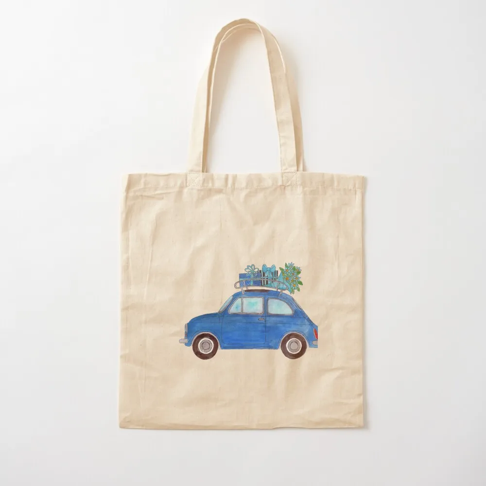 Blue Retro Fiat 500 with Gifts Tote Bag Reusable bags Customizable tote Canvas bags men Canvas
Blue Retro Fiat 500 with Gifts Tote Bag Reusable bags Customizable tote Canvas bags men Canvas