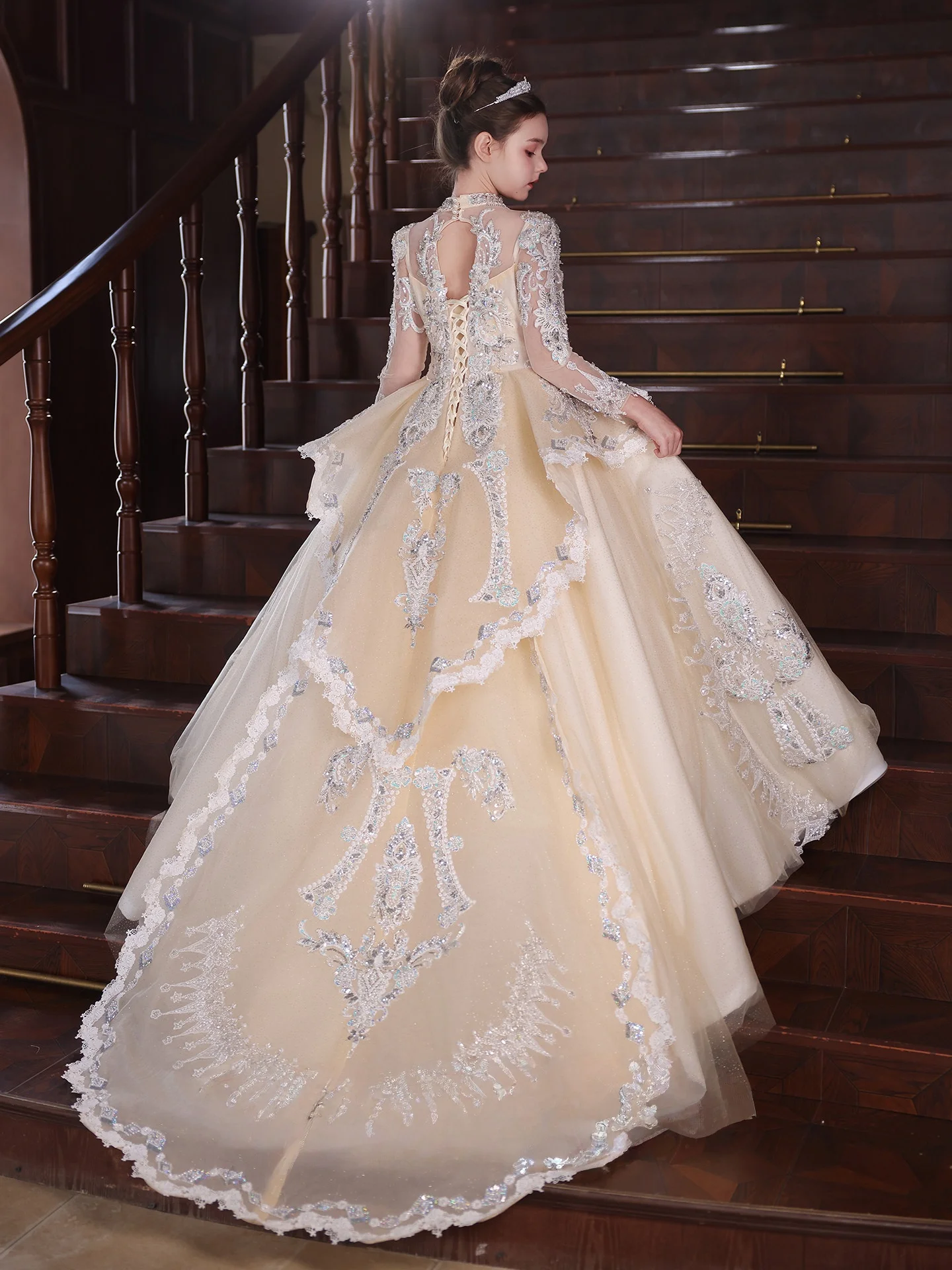Custom JDY High Flower Girl Dress Wedding Party Gown Kids Birthday Party Dress Kids Pageant Gown Kids Formal Dress فساتين اطفال
Custom JDY High Flower Girl Dress Wedding Party Gown Kids Birthday Party Dress Kids Pageant Gown Kids Formal Dress فساتين اطفال
