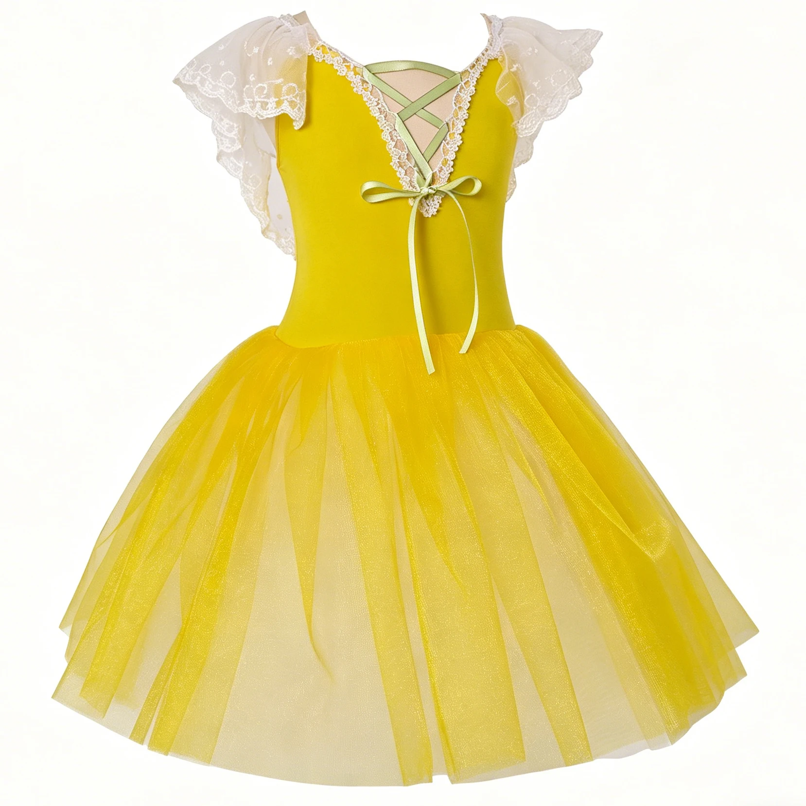 Professional Children Romantic Tutu Ballet Dress Lace-up Fly Sleeve Splice Ballerina Party Dress Girl Ballet Dance Costumes
Professional Children Romantic Tutu Ballet Dress Lace-up Fly Sleeve Splice Ballerina Party Dress Girl Ballet Dance Costumes