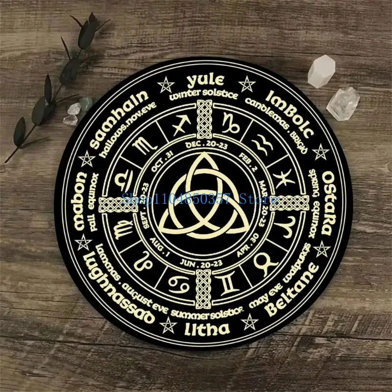 652F Dowsing Divinations Mat Pad Constellations Astrology Pendulums Chart Mat Balancing Meditations Decoration Tarots Pad
652F Dowsing Divinations Mat Pad Constellations Astrology Pendulums Chart Mat Balancing Meditations Decoration Tarots Pad