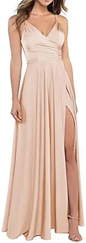 New simulation color suspender V-neck elegant simple sexy evening dress party sexy temperament elegant high-end clothing dance
New simulation color suspender V-neck elegant simple sexy evening dress party sexy temperament elegant high-end clothing dance