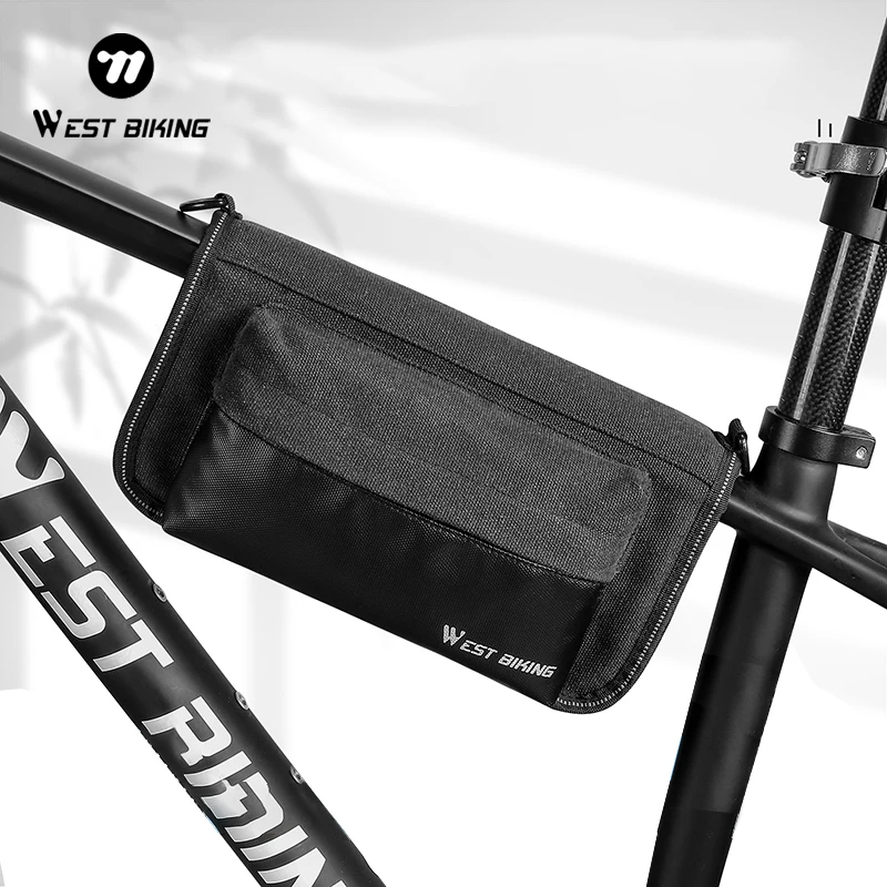 WEST BIKING Велосипедная сумка Портативная велосипедная сумка с верхней нижней трубкой Многофункциональная сумка на раму велосипеда MTB Дорожная сумка для инструментов для телефона Сумка для велосипеда
WEST BIKING Велосипедная сумка Портативная велосипедная сумка с верхней нижней трубкой Многофункциональная сумка на раму велосипеда MTB Дорожная сумка для инструментов для телефона Сумка для велосипеда