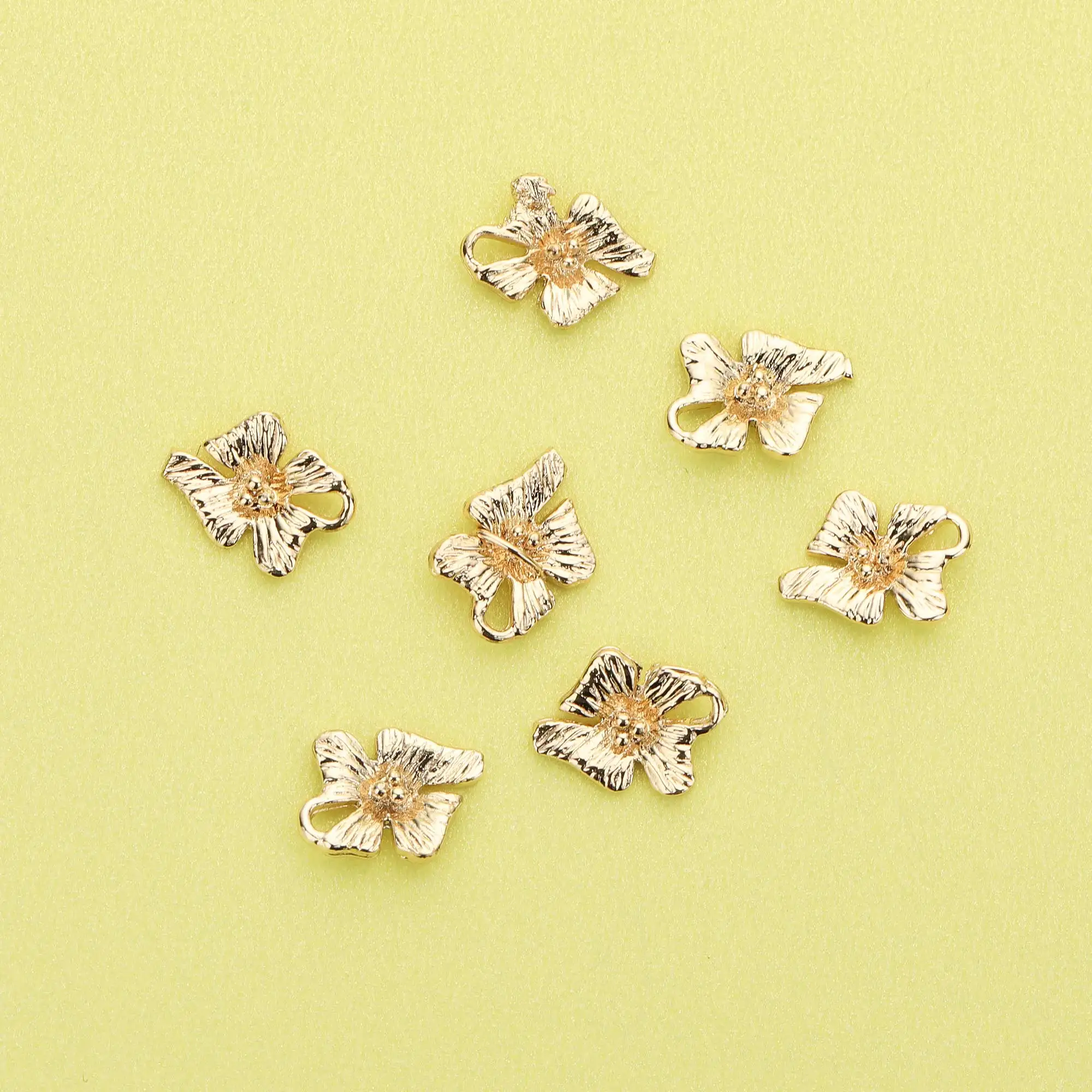 10Pcs 7x10MM Gold Plated Brass Orchid Pendant Charm,DIY Flower Pendant Charm Supplies 1800536
10Pcs 7x10MM Gold Plated Brass Orchid Pendant Charm,DIY Flower Pendant Charm Supplies 1800536