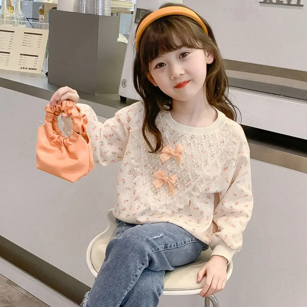 Girls' Sweater Autumn and Winter New Mid To Large Children's Women's Autumn Long Sleeved Plush and Fragmented Flower LB1
Girls' Sweater Autumn and Winter New Mid To Large Children's Women's Autumn Long Sleeved Plush and Fragmented Flower LB1