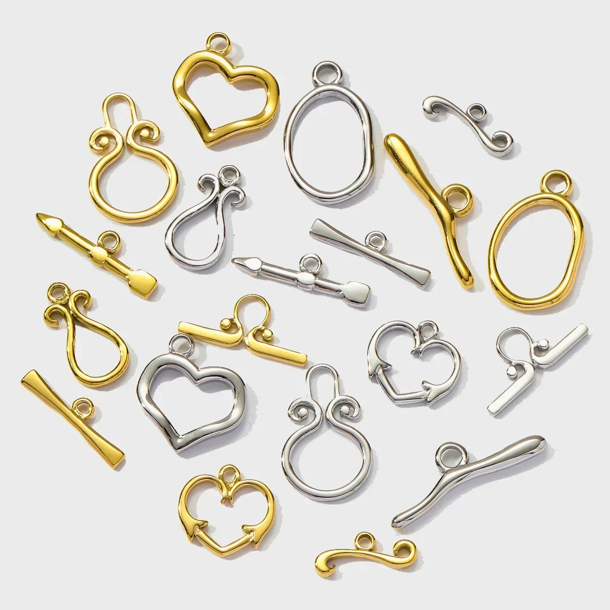 3pcs/Lot Wholesale Stainless Steel Love Heart OT Clasps Pendants Woman Oval Flower Clips For Necklace Bracelets Making Jewelry
3pcs/Lot Wholesale Stainless Steel Love Heart OT Clasps Pendants Woman Oval Flower Clips For Necklace Bracelets Making Jewelry
