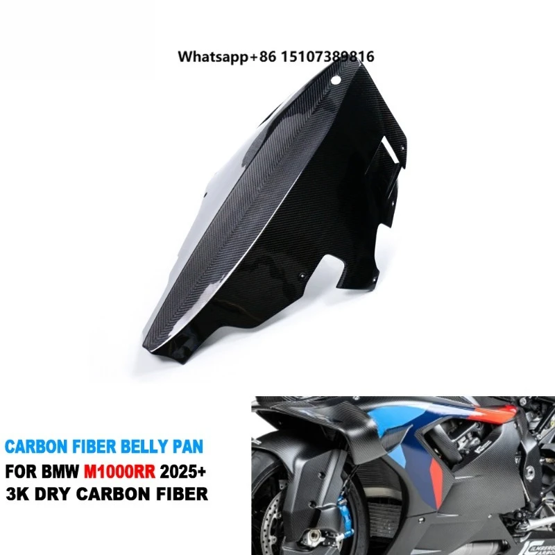 100% 3K Pure Dry Carbon Fiber M1000RR in Stock Motorcycle Belly Pan for M1000RR 2025+
100% 3K Pure Dry Carbon Fiber M1000RR in Stock Motorcycle Belly Pan for M1000RR 2025+