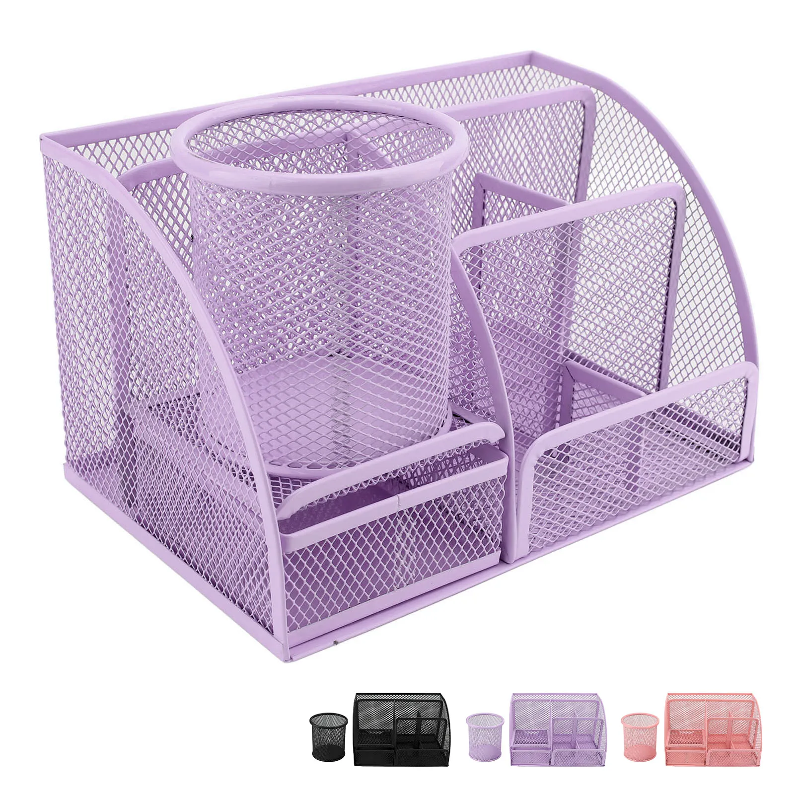 Органайзер для канцелярии, сетчатый, 7 секций, металлический держатель для ручек, набор для планшетов, карандашей, маркеров, ножниц, для офиса, дома, школы, класса
Органайзер для канцелярии, сетчатый, 7 секций, металлический держатель для ручек, набор для планшетов, карандашей, маркеров, ножниц, для офиса, дома, школы, класса