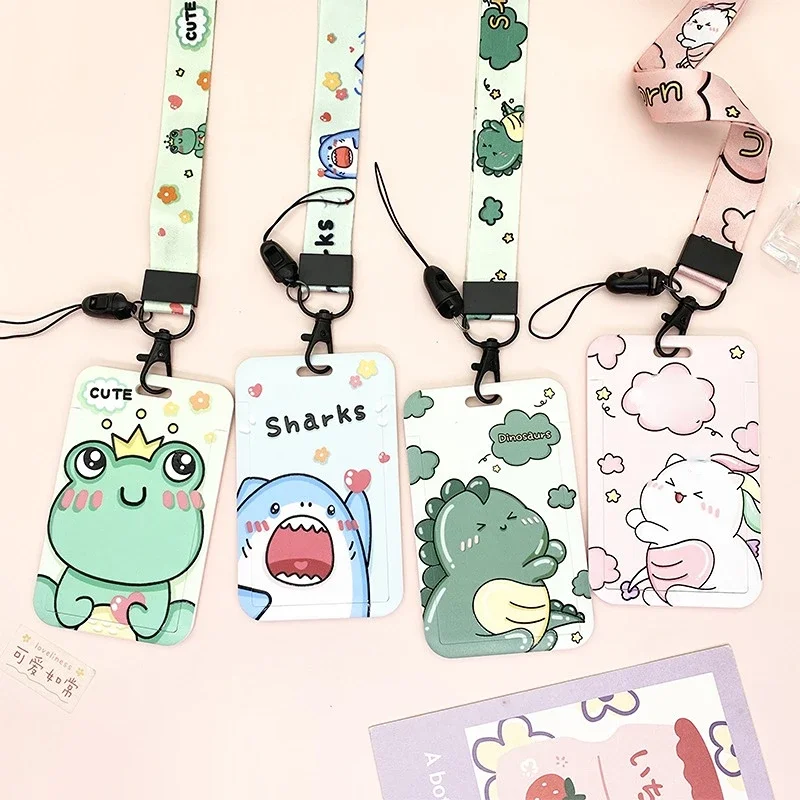Cute Cartoon Card Cover Student Bus Id Card Badge Holder Long/short Rope Neck Strap Lanyard Badge Protective Sleeve
Cute Cartoon Card Cover Student Bus Id Card Badge Holder Long/short Rope Neck Strap Lanyard Badge Protective Sleeve