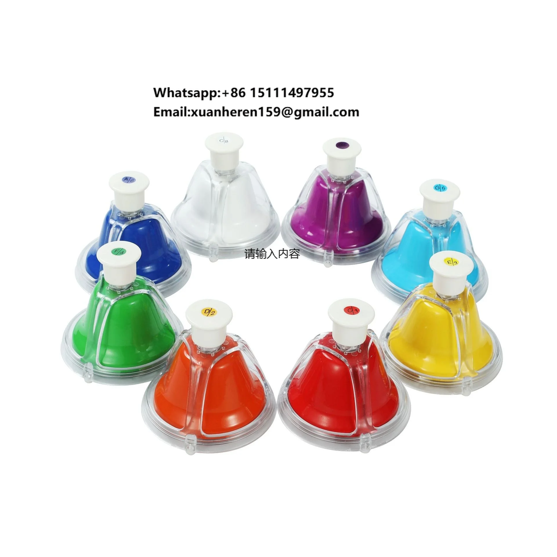 Orff Percussion Instrument Eight-Tone Transparent Bell Bassoon and Drum Type Available in 6" 8" 10" Sizes
Orff Percussion Instrument Eight-Tone Transparent Bell Bassoon and Drum Type Available in 6" 8" 10" Sizes