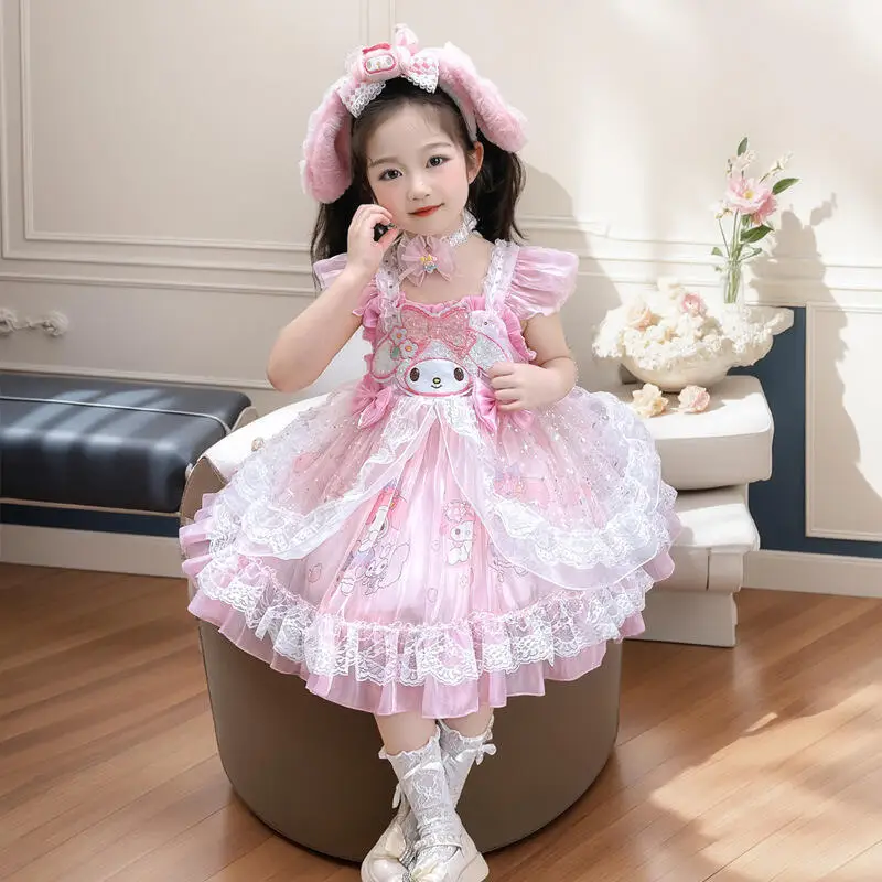 New Cartoon Kawaii Fashion Sweet Skirt Kids Birthday Gift Halloween Girl Melody Anime Lolita Cospaly Princess Dress
New Cartoon Kawaii Fashion Sweet Skirt Kids Birthday Gift Halloween Girl Melody Anime Lolita Cospaly Princess Dress